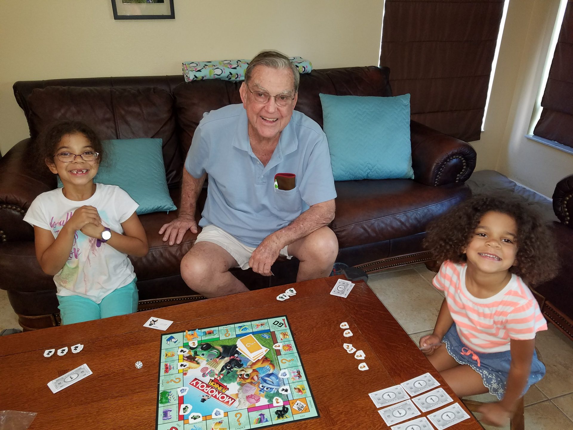 Monopoly with Grandpa