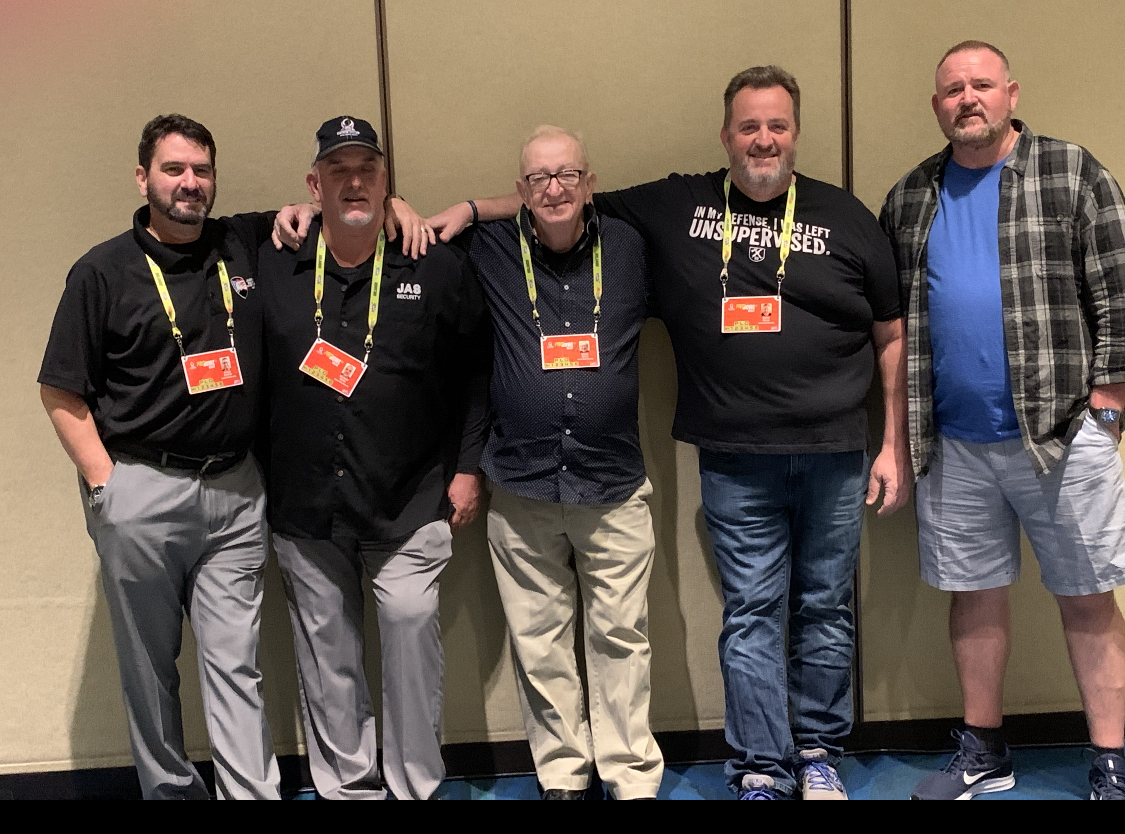 All the guys working