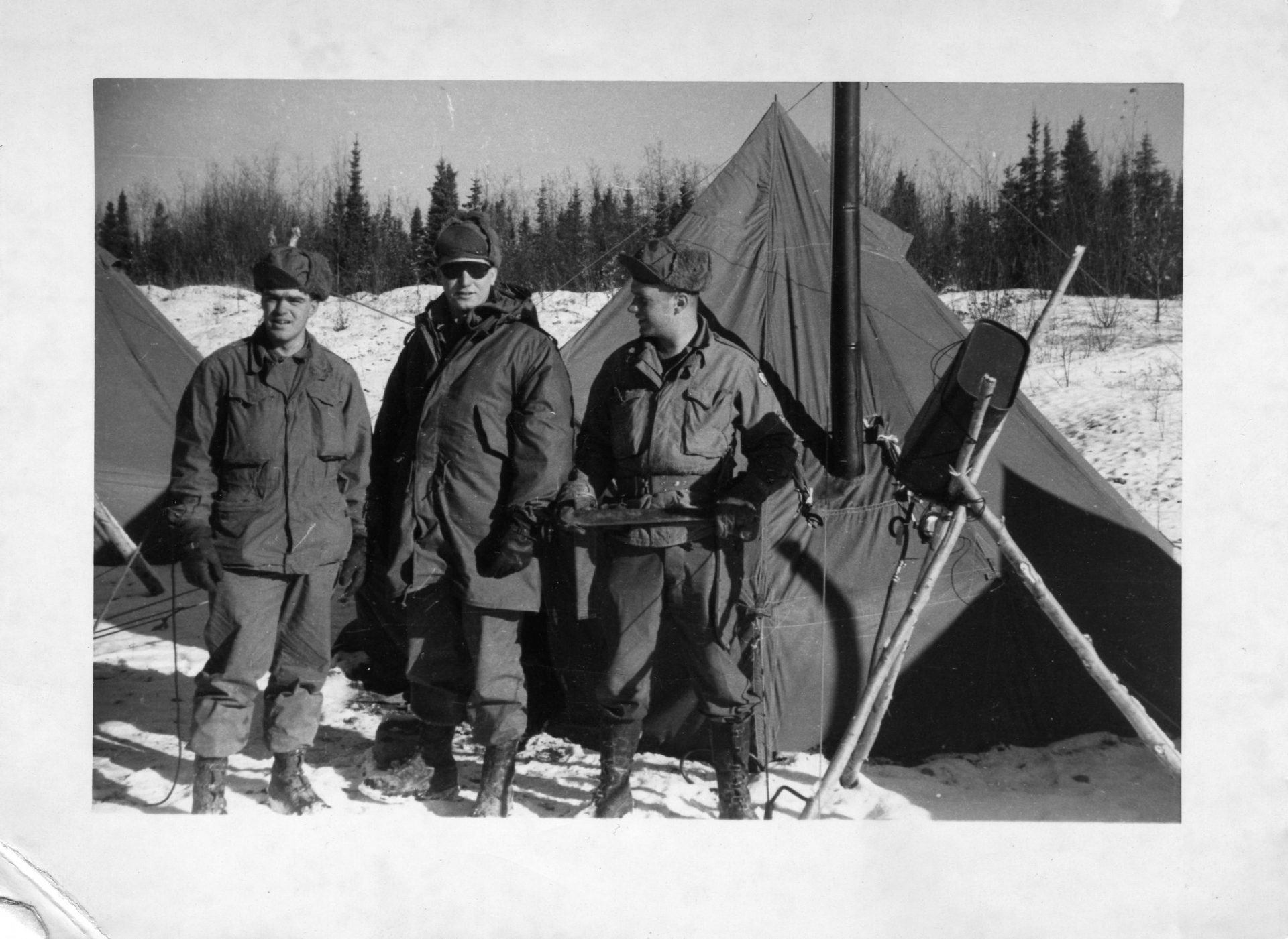 Frank's service in the Army.