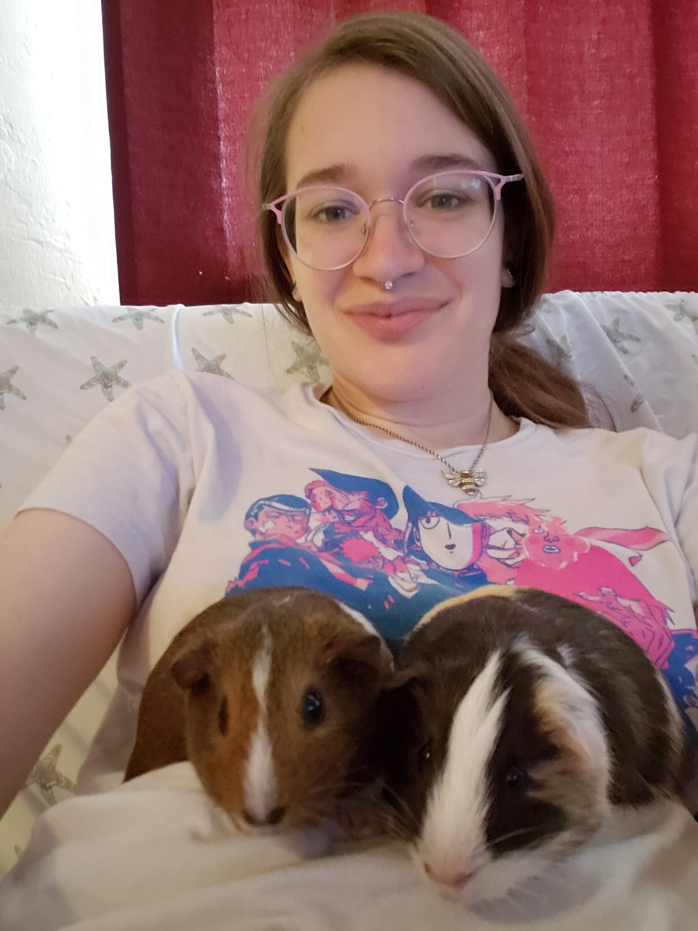 Passed another chemistry course Dad! Here are the pigs you said I earned for passing the last course in the hospital. Shame you never got to meet them, they're two girls named Sugar and Pepper. You would have played indifferent but I know you would of loved them! I still can't accept that you're gone, I love you Dad.