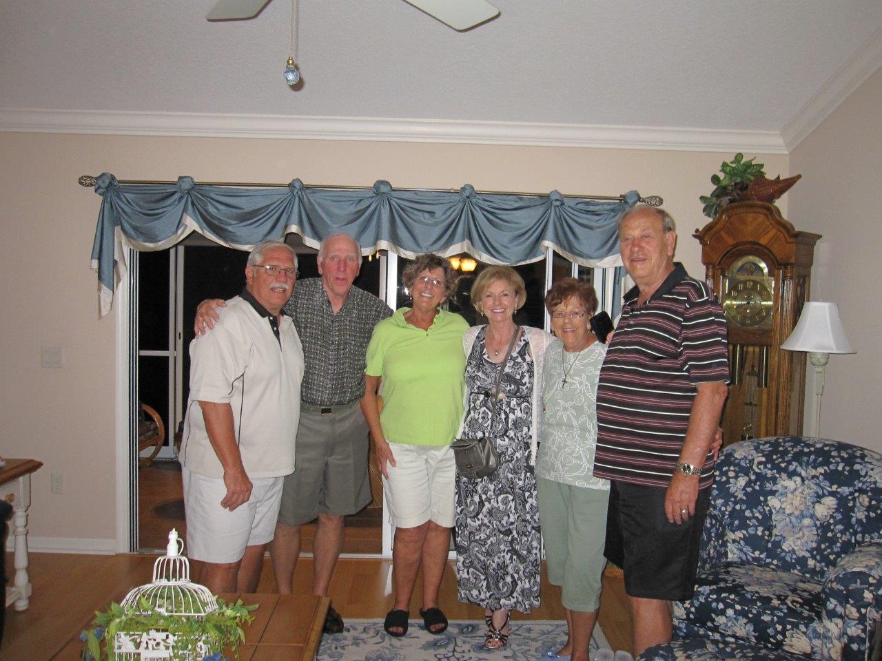 Visitors from Minnesota (Judy's sister and husband Dan).
