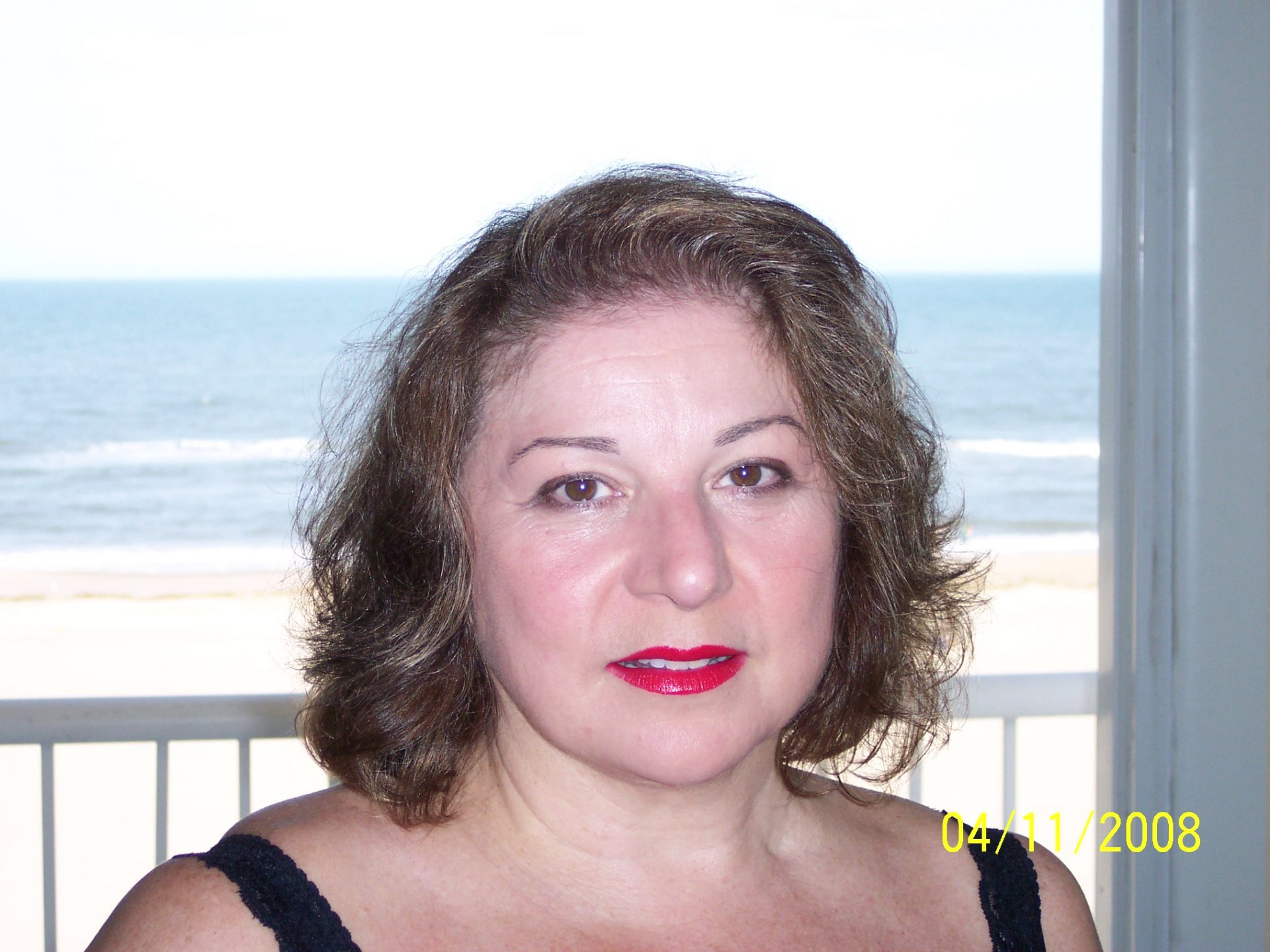 Juli on vacation at the Beach. <br />
She is so Beautiful!!