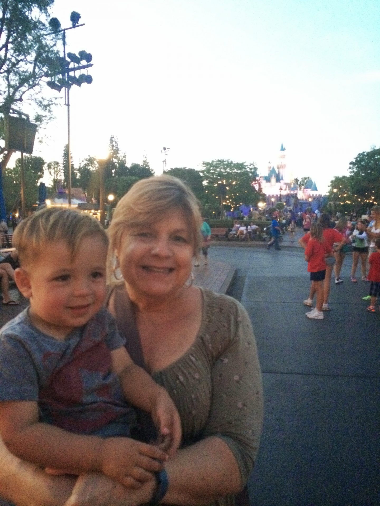 Ruta and Milo - Disneyland - April 2014