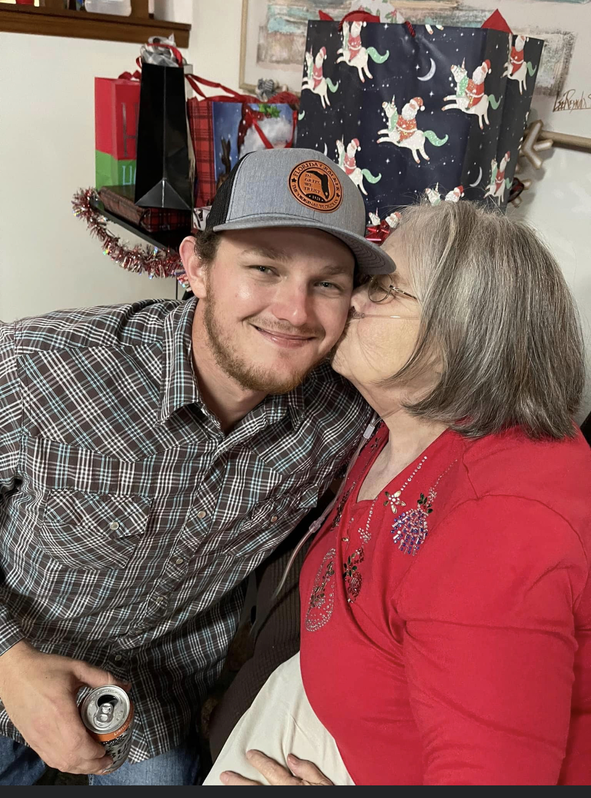 Grandma and Nick-Christmas 2021