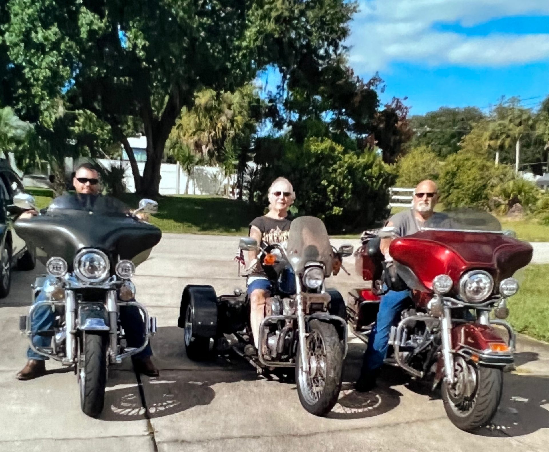 3 generations of motor cycle drivers!