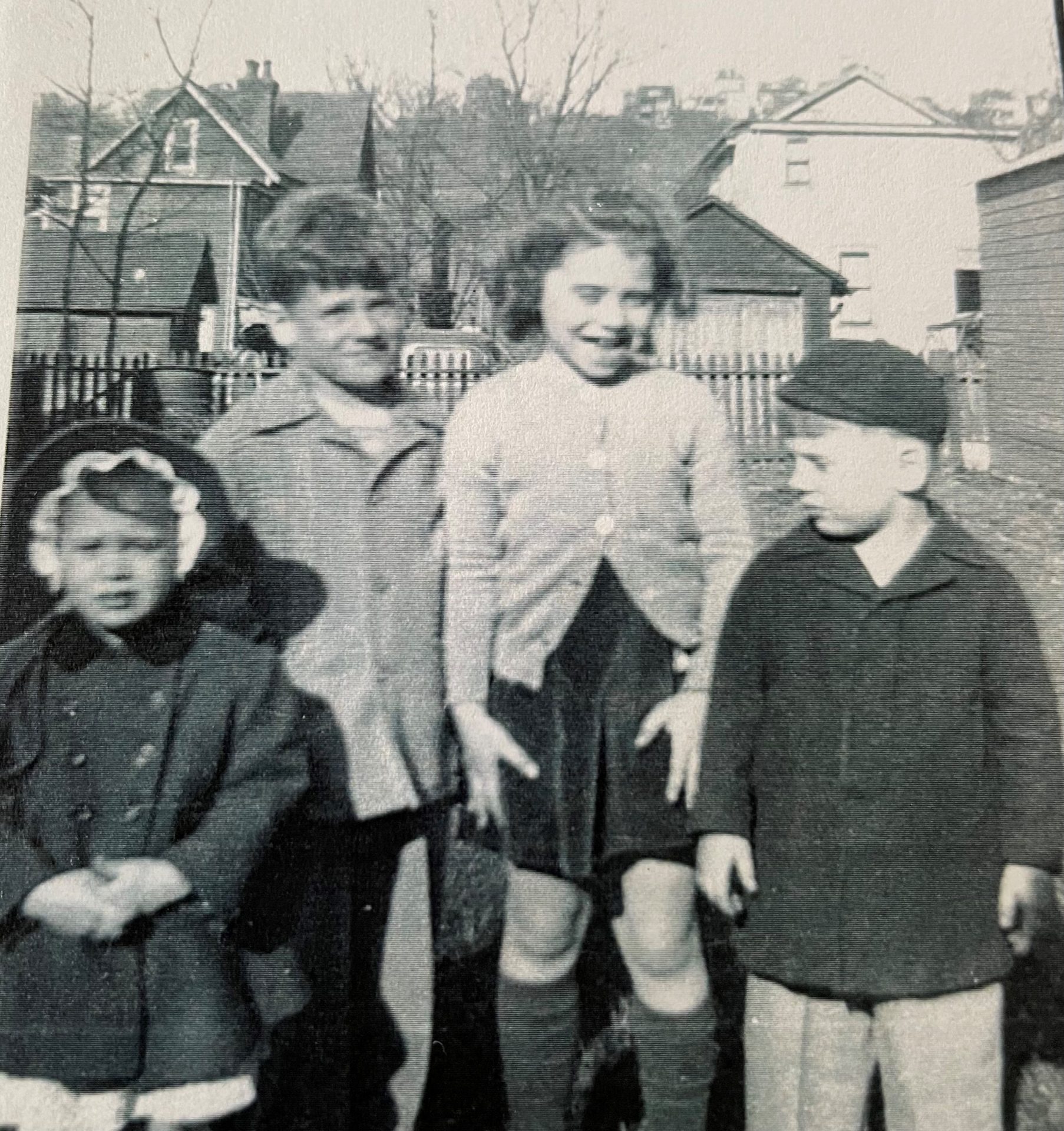 Barbara Ann, Billy, Jean, and Ralph as kids