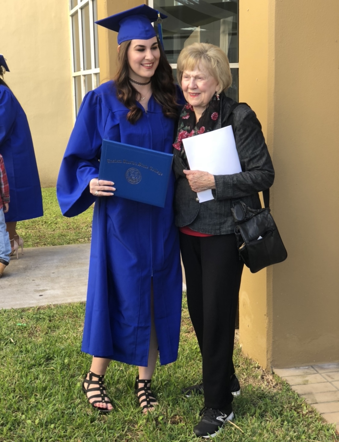 Gran at Leah’s graduation
