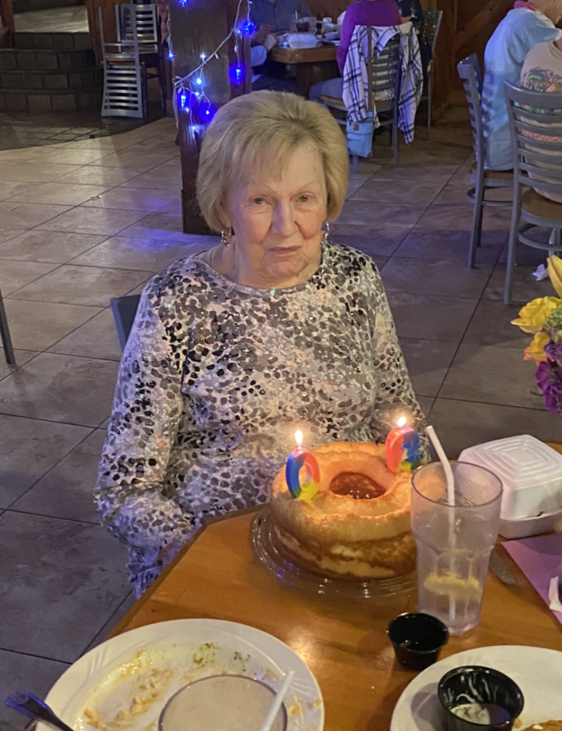 Gran on her 90th Birthday