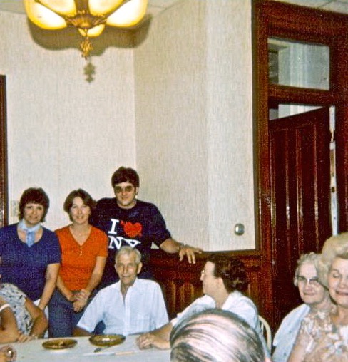 Taken 8/6/1980 @ 56 Congress St. Cohoes, N.Y. I am next to Cooky.