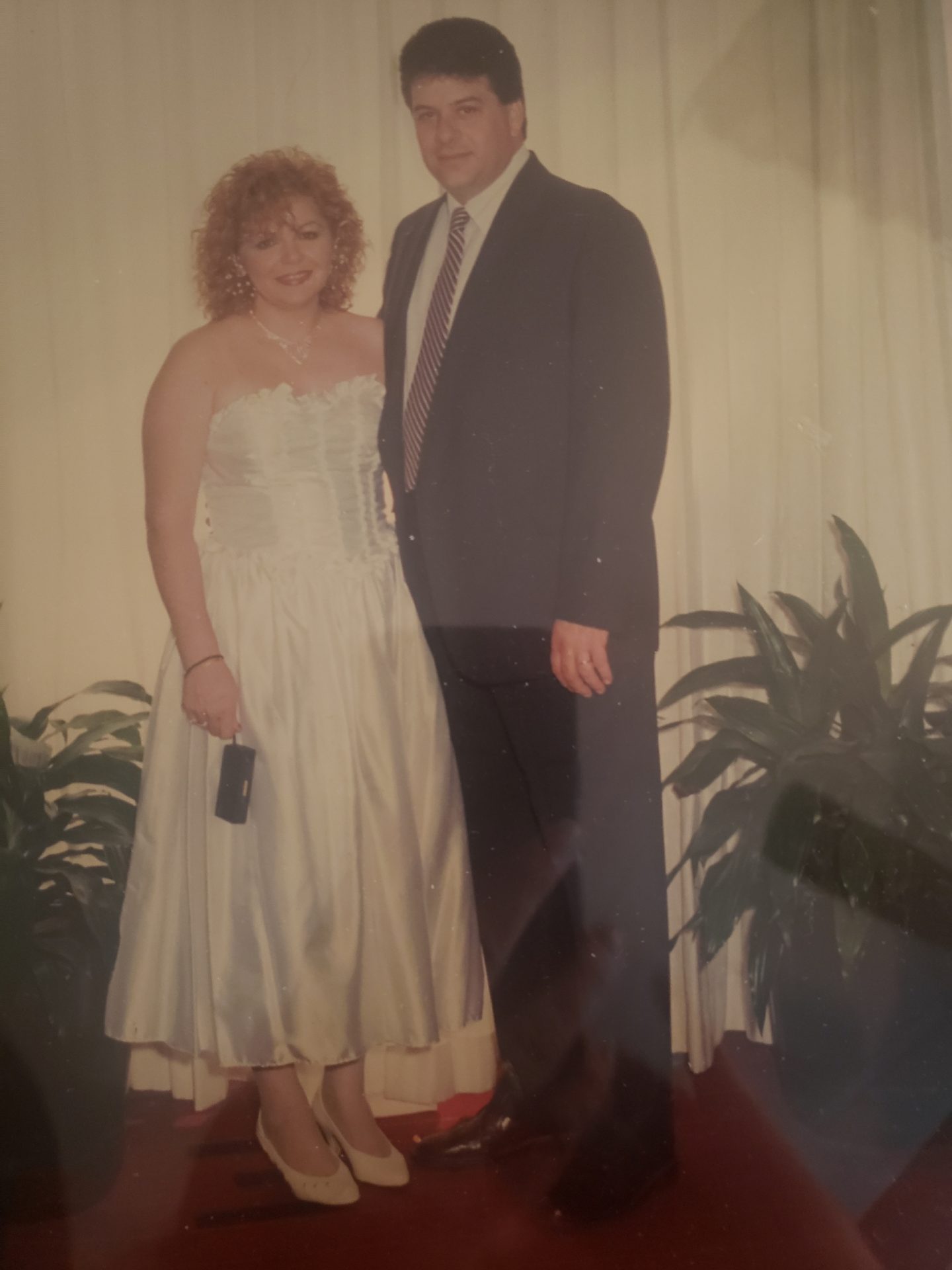 Al and Louise on cruise in 1990