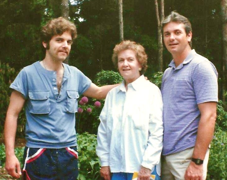 Mike, Grandma Peg, and Uncle Jack