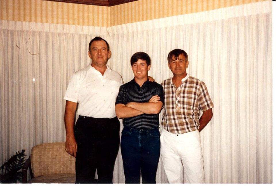 3 Handsome Guys!<br />
Don Ross Jr<br />
Andy Frates<br />
Uncle Joe Frates