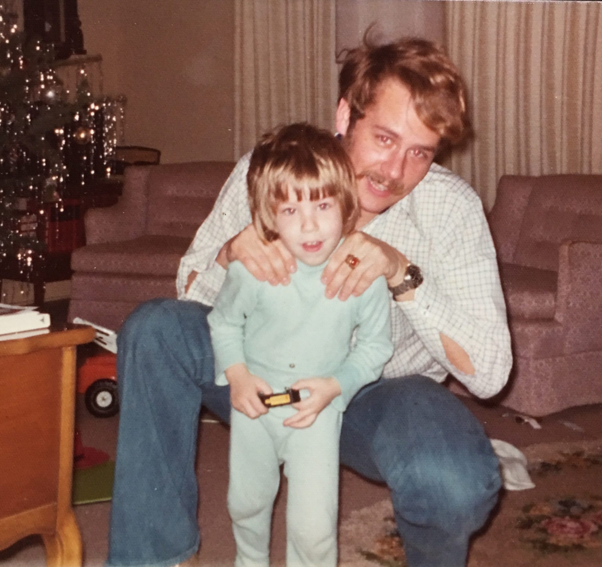 Dad and me