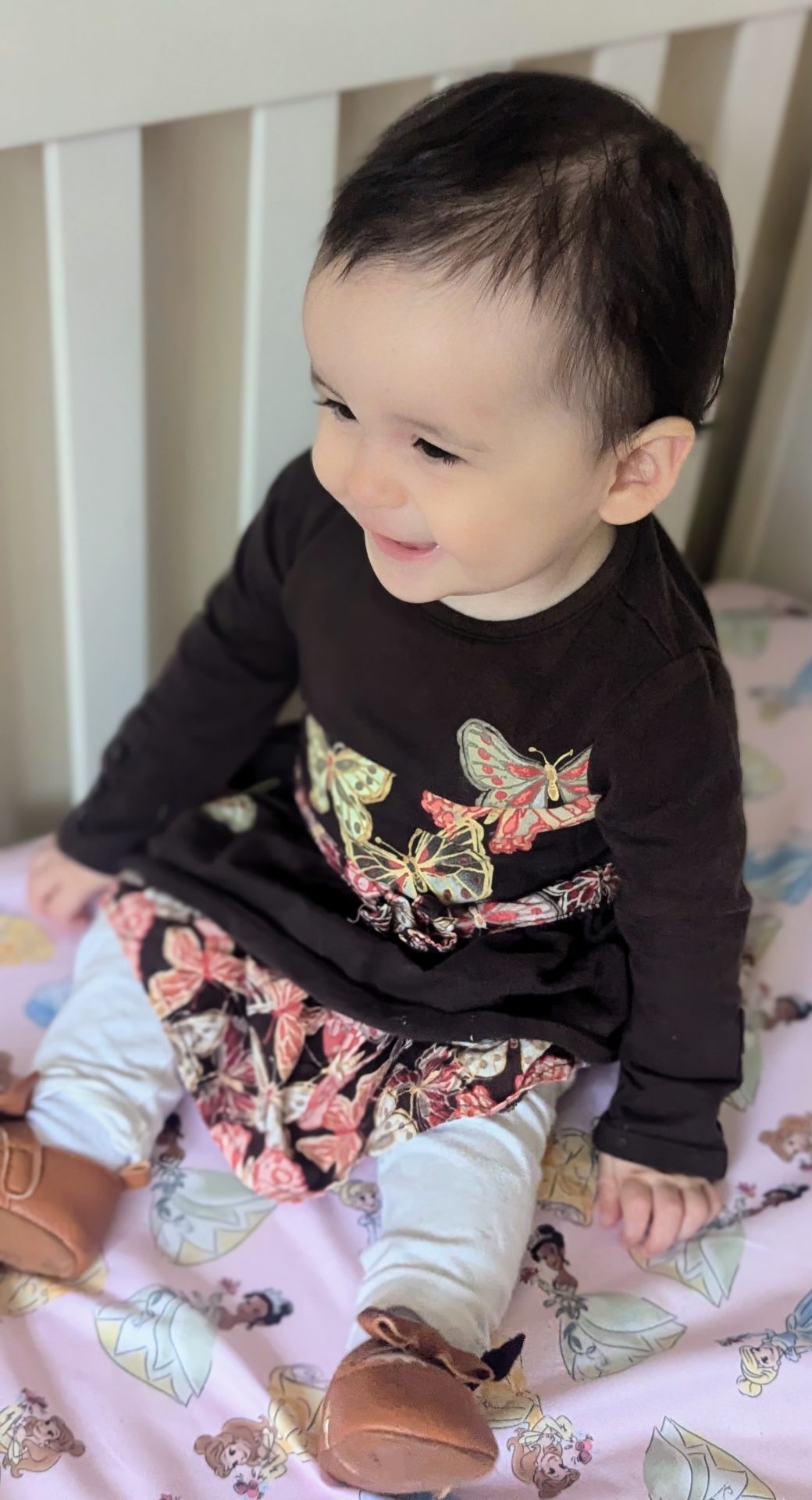 Willow Karlee is wearing butterflies for your birthday today. Happy birthday sissy. I miss you so much and I love you so much!
