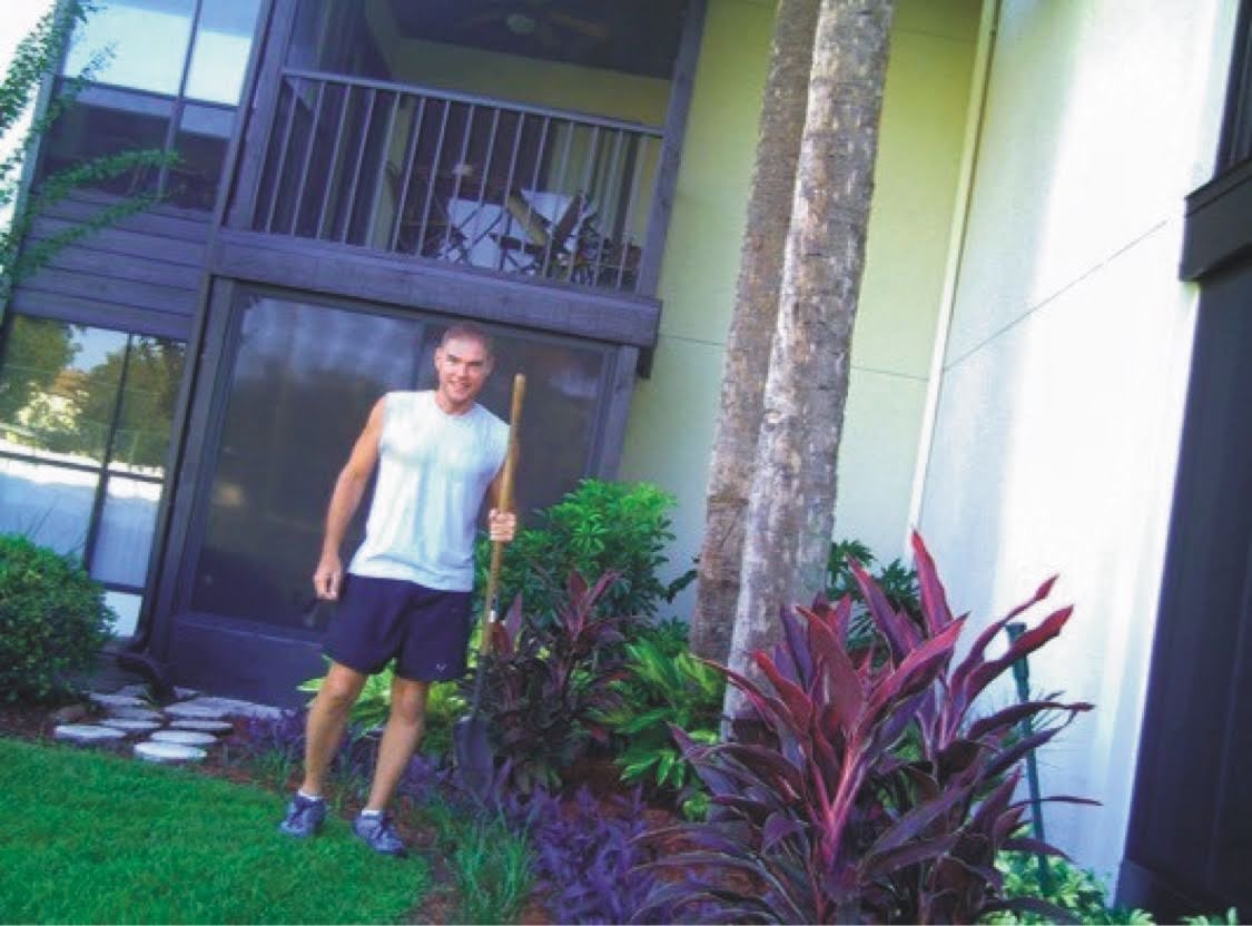 Doug at home.