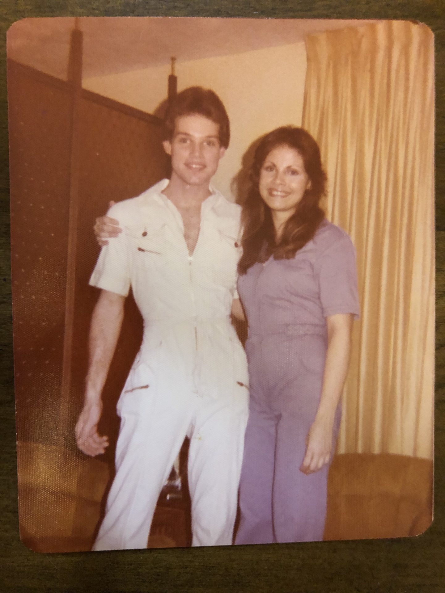 Doug and I disco dancing days!