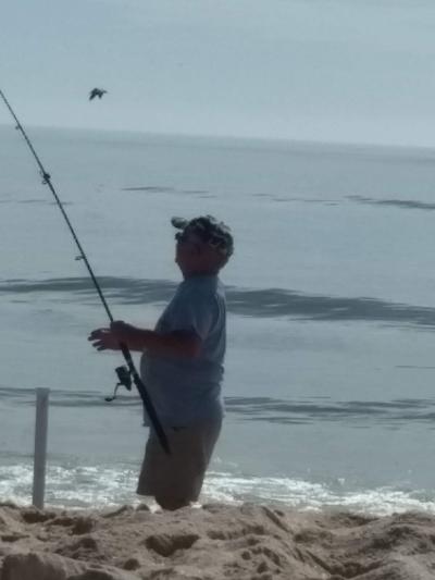 Barry fishing