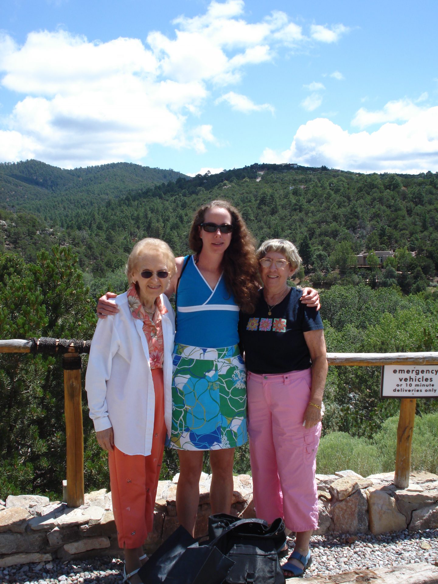 I have wonderful memories of Muriel when she and Dot came to visit me in New Mexico.  I really miss her.
