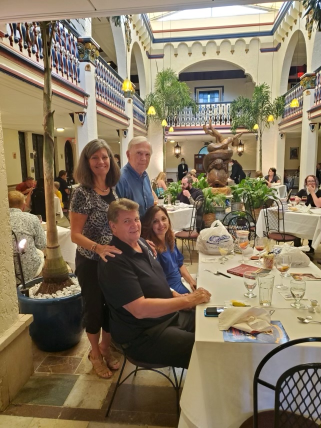 Jack and Belinda Kramer with Patrick and Jackie Miller.