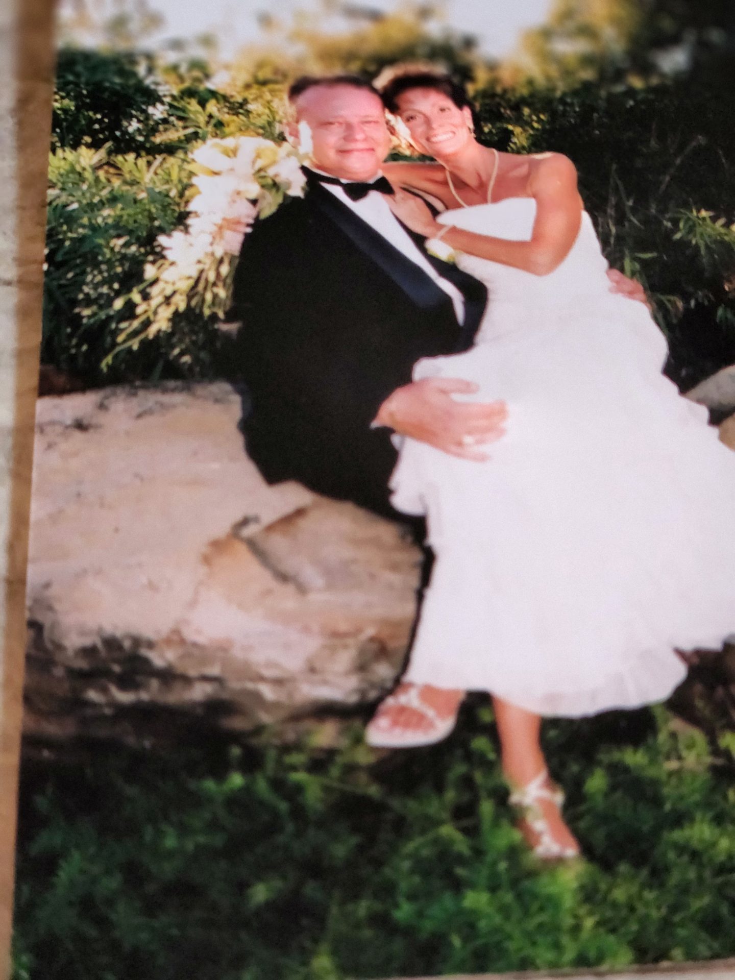 Wedding day in St. Thomas USVI. 2006