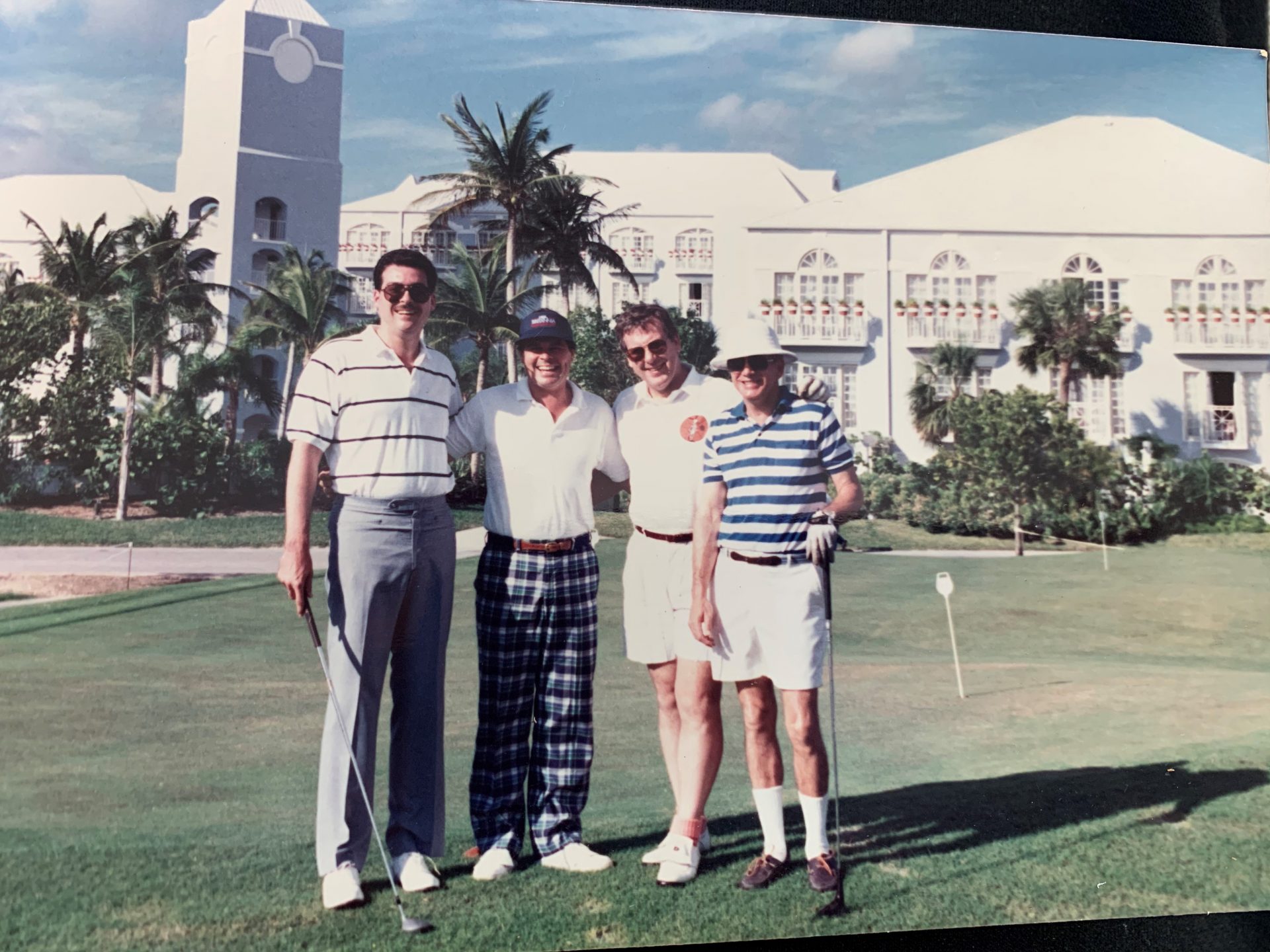 Ready to tee it up at the Boca Raton Hotel!!!!<br />
<br />
Bless you Frank, I will always be thankful for the time we spent together at the many ACOGs and the Leisegang Trips and Meetings!!!
