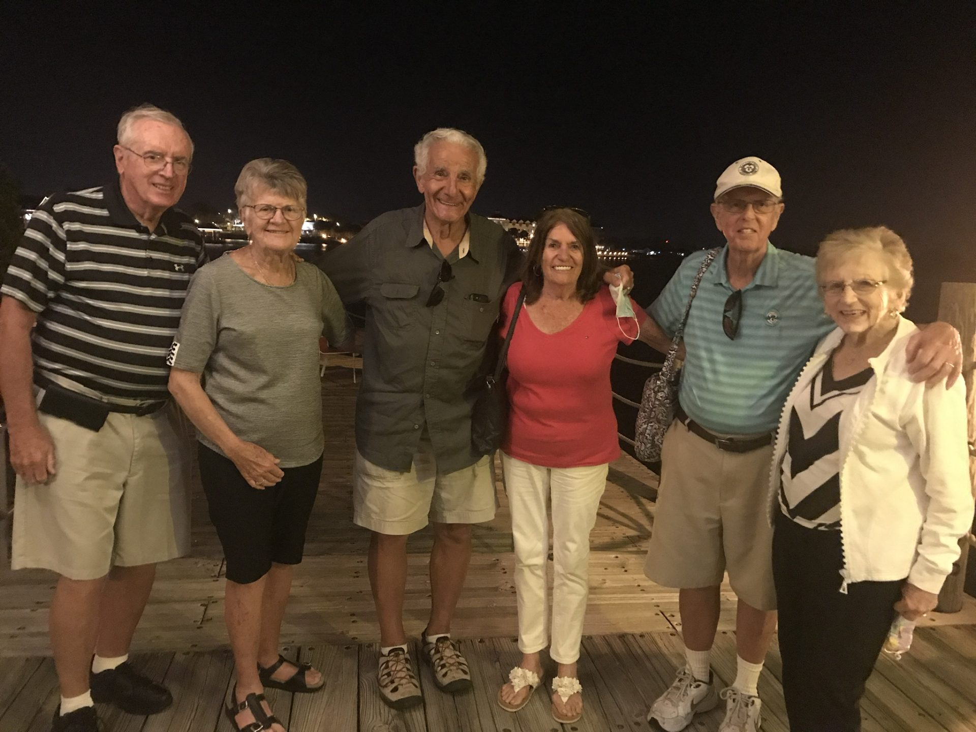 Blacks. Predaris & Robert’s in Sumter Landing!  Friends or 50 years!