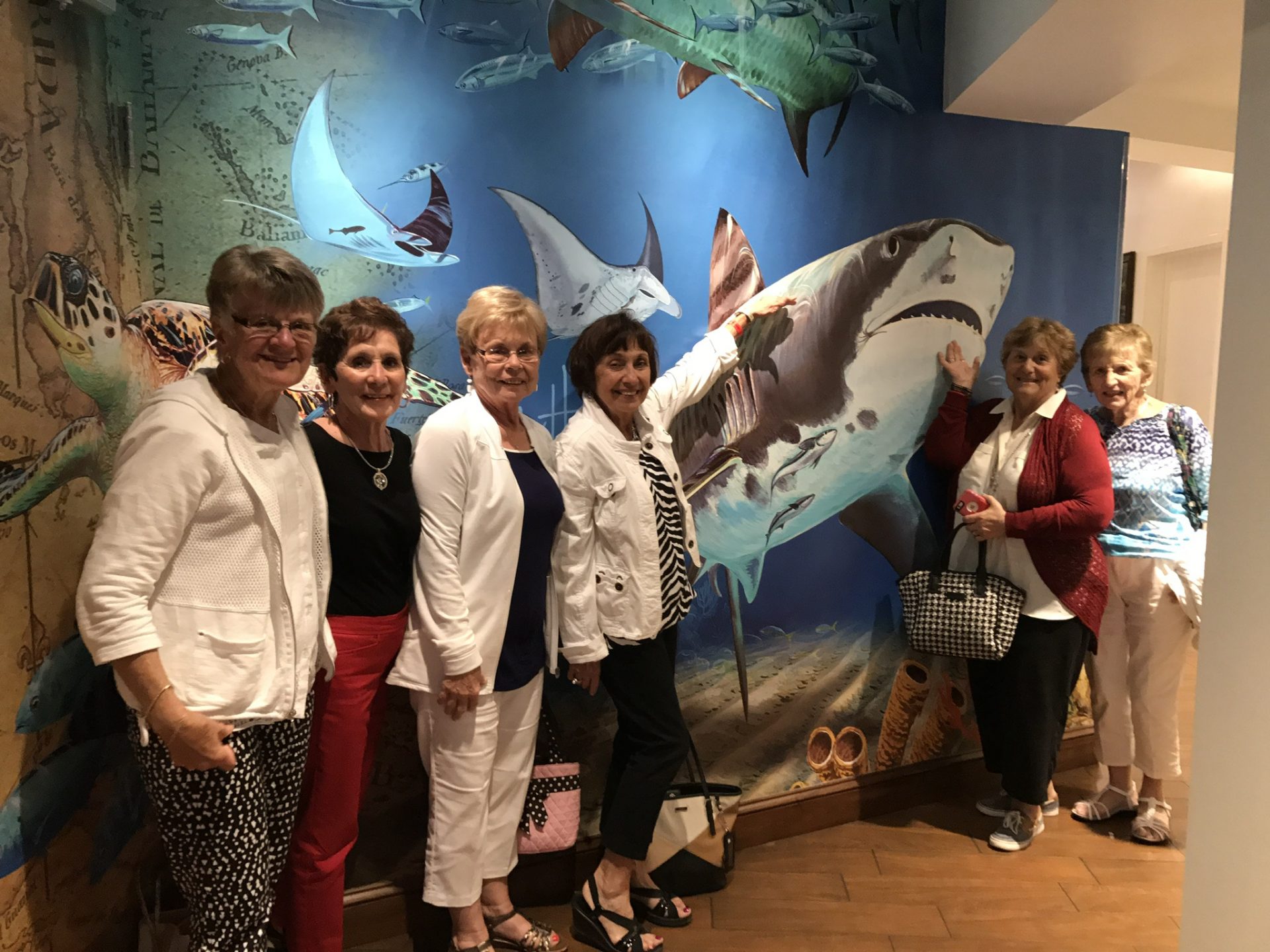 Clifton Park Ya Ya’s in Florida!  Friends since the 70s!