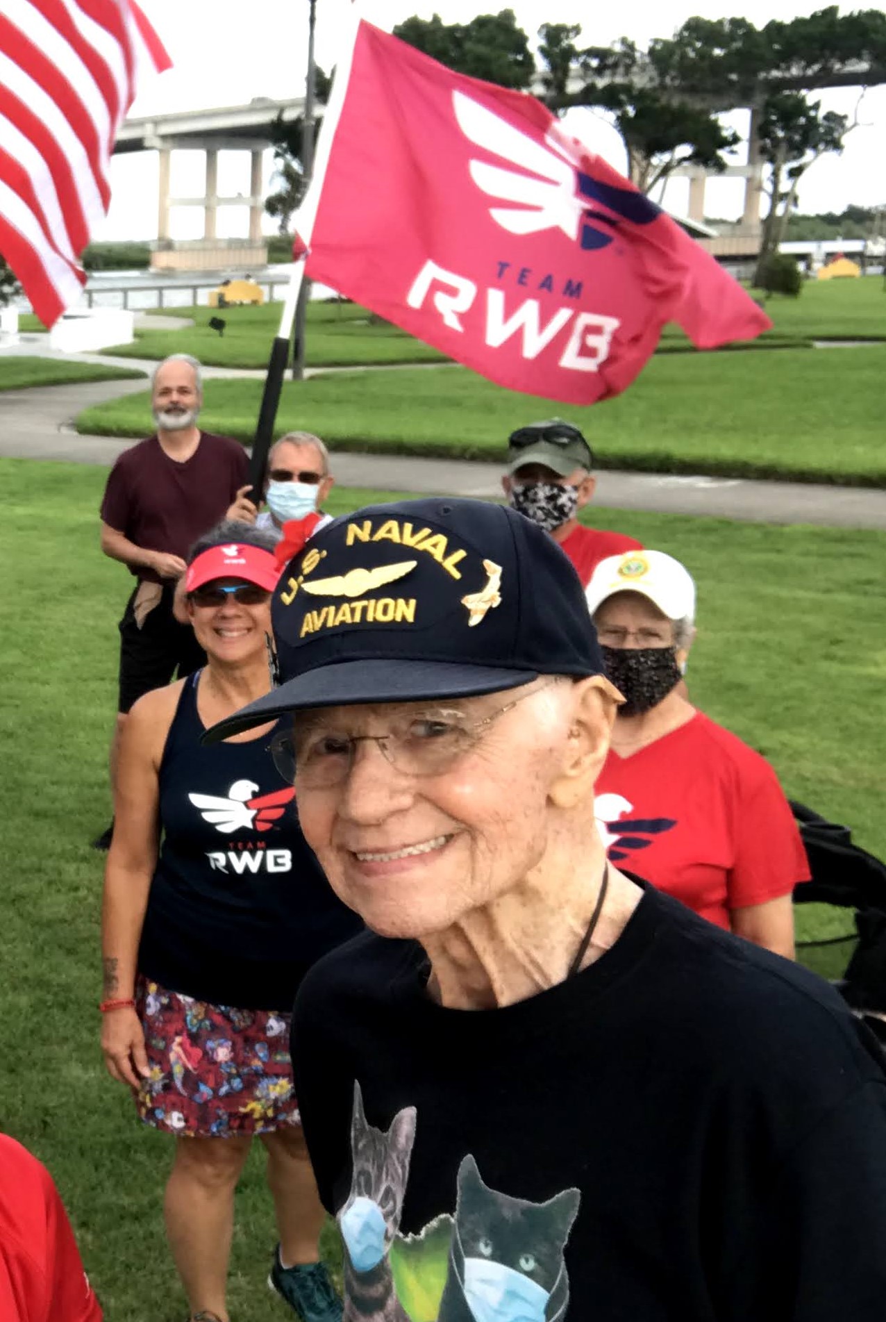 Team Red, While & Blue Eagles will dearly miss Ralph & his smile. We thank him & his family for his service to our Nation and for his never ending support of Veterans, especially Team RWB. Ralph is relieved of his watch - we now have the watch. Fair Winds & Following Seas, Shipmate.