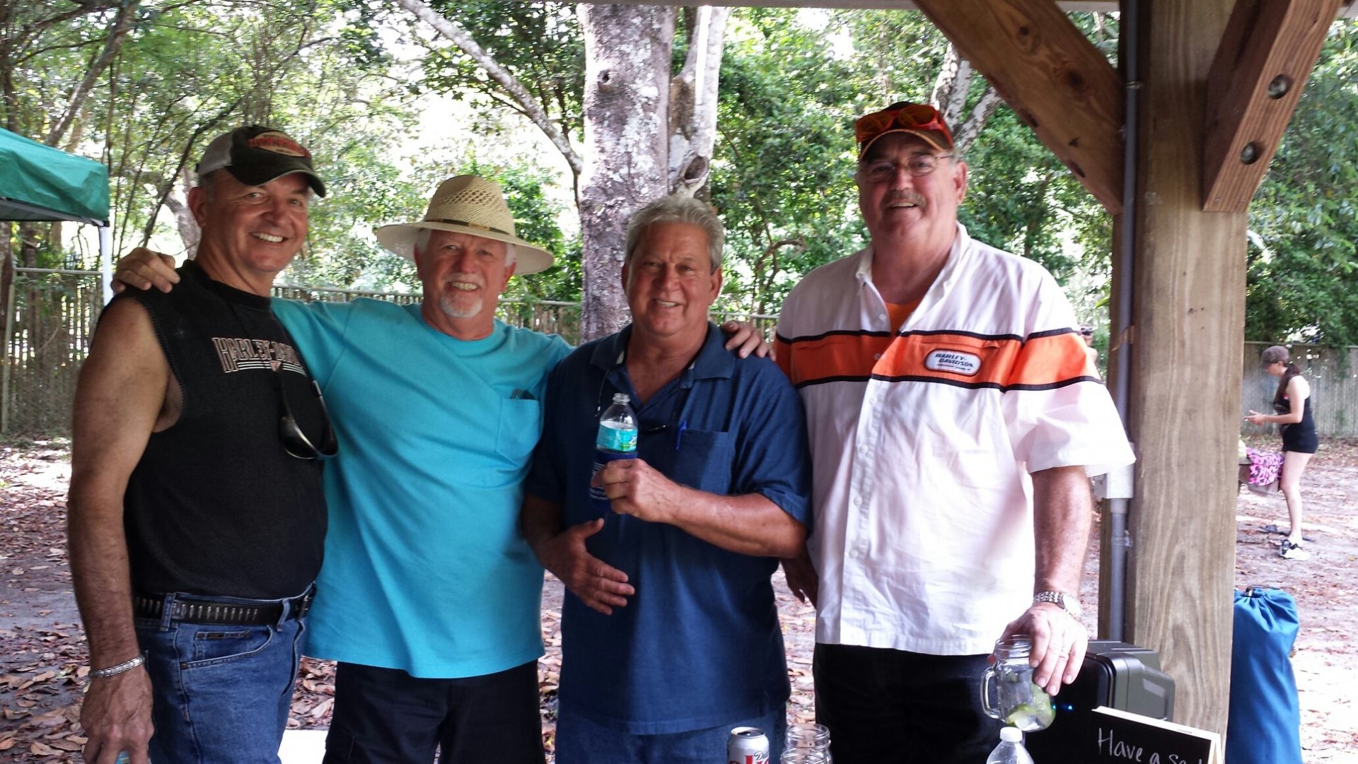 Thank you for the thousands of miles from tour de Lilly.  From trips in rain, sun and even days in the 30’s. There were so many fantastic trips. We are all your brothers. I know we will see you again and we will be ready for another tour de Lilly, Love you man, John