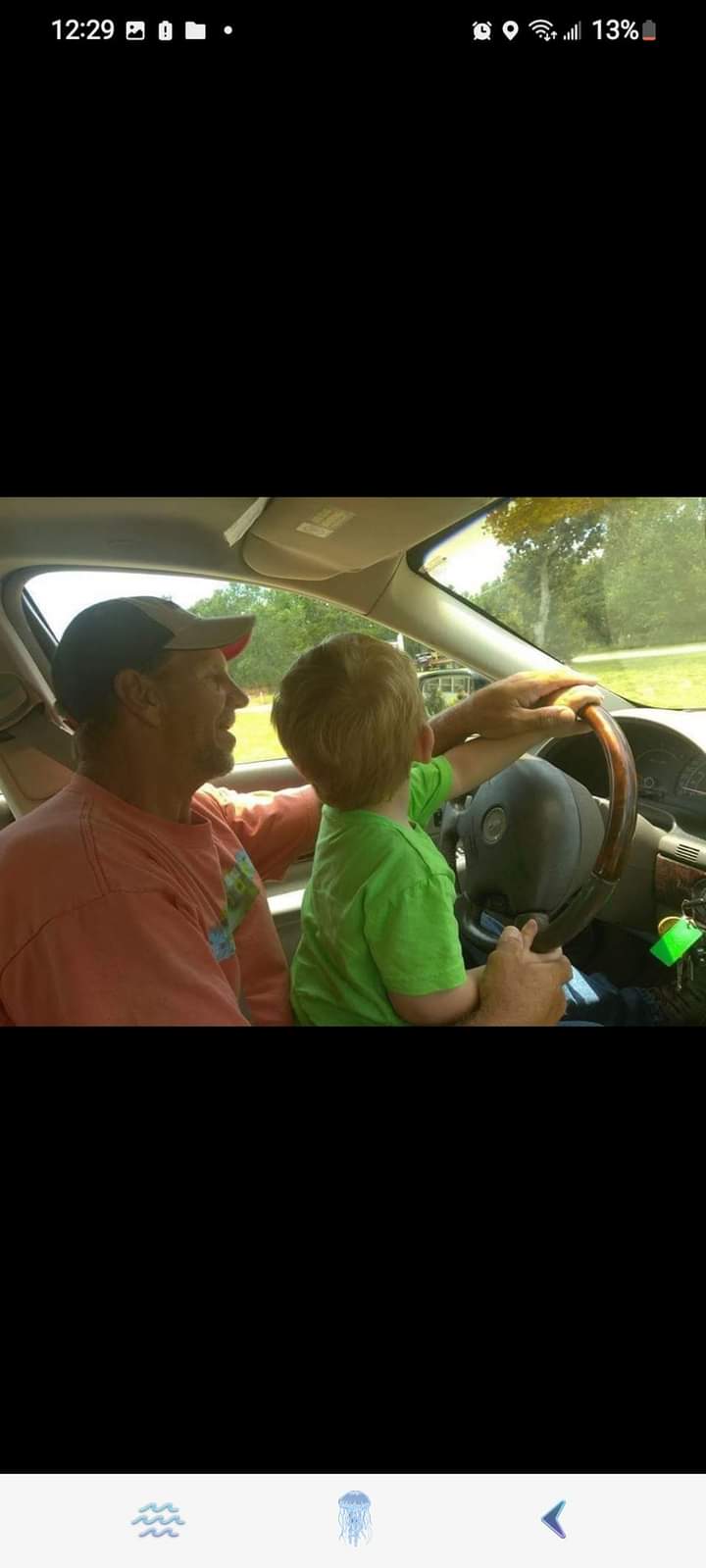 Hank and lil Hank.  When Daddy let Me drive 