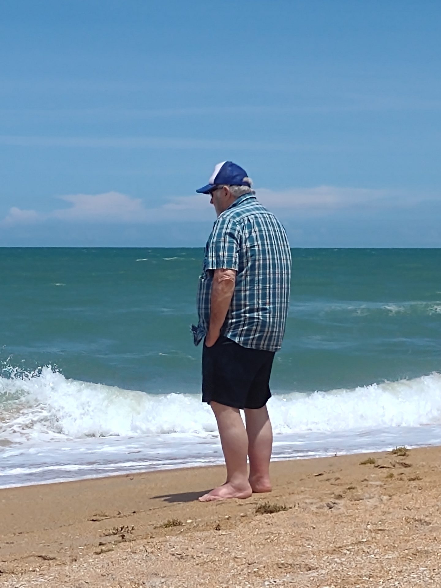 Dad always enjoyed the beauty of the ocean!