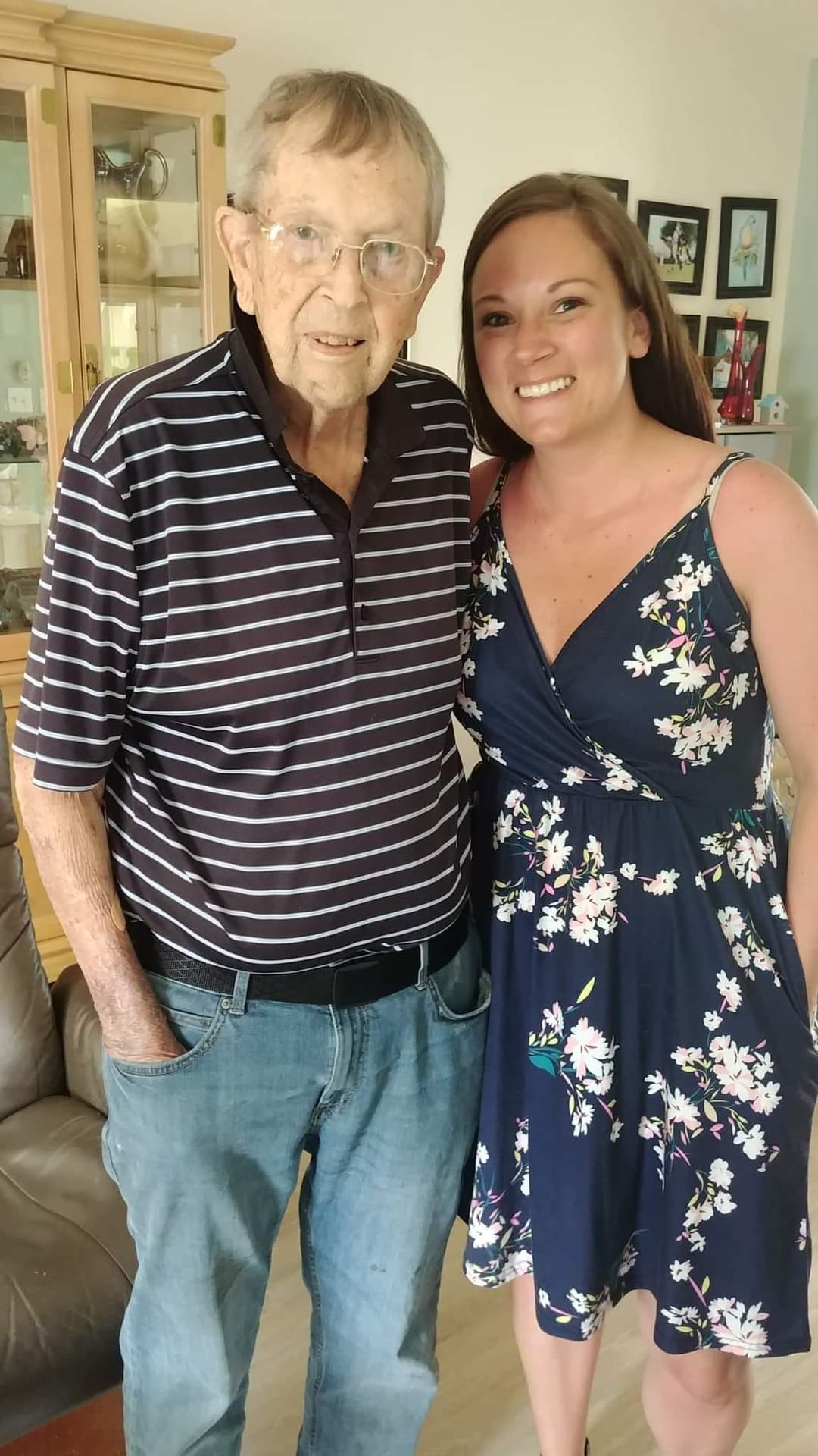 My last picture with my grandpa
