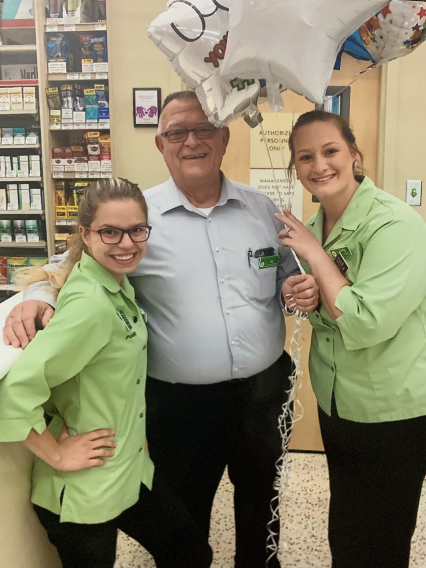 Vics last day with Publix660. Farewell to my friend and co manager.