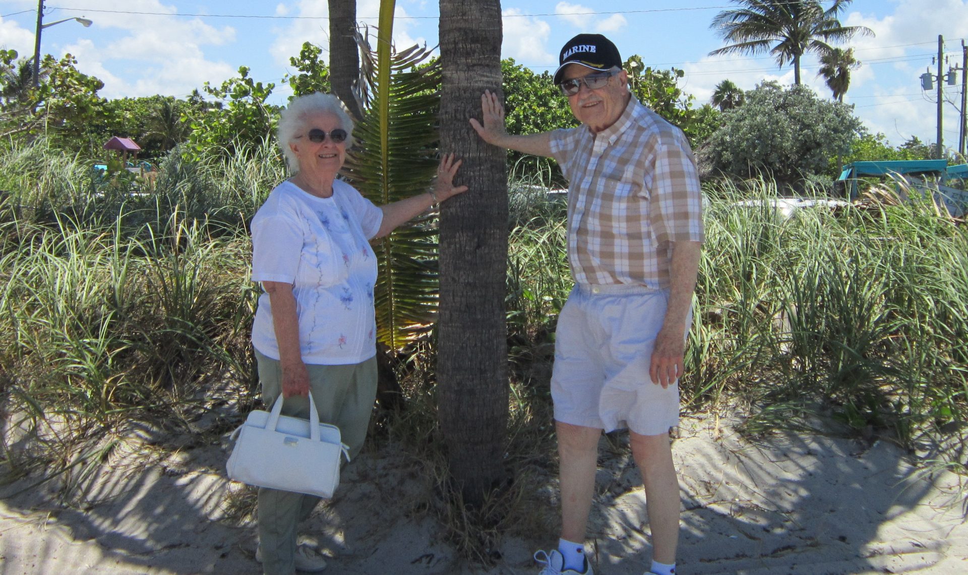 Beverly and Tom at Dania Beach