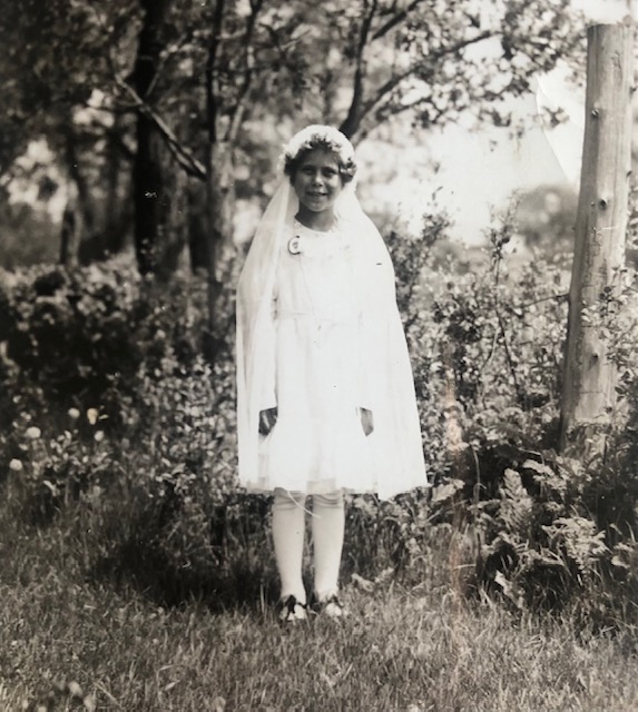 Mom's first Communion May 1938