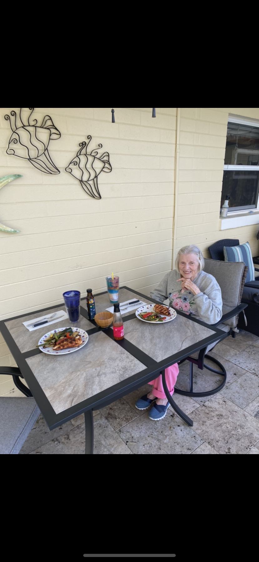 Dinner by the Pool
