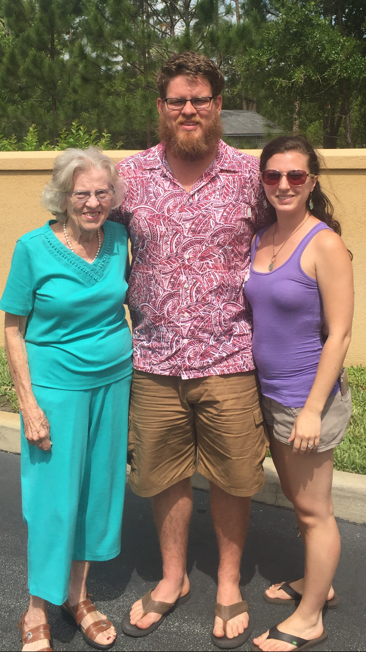 Grandson Max and his wife Valerie
