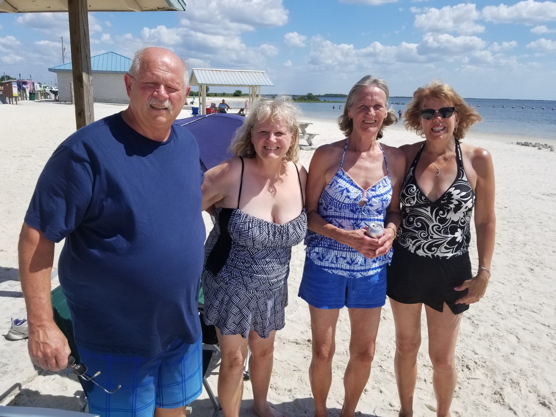 Don and his "Beach Babes"