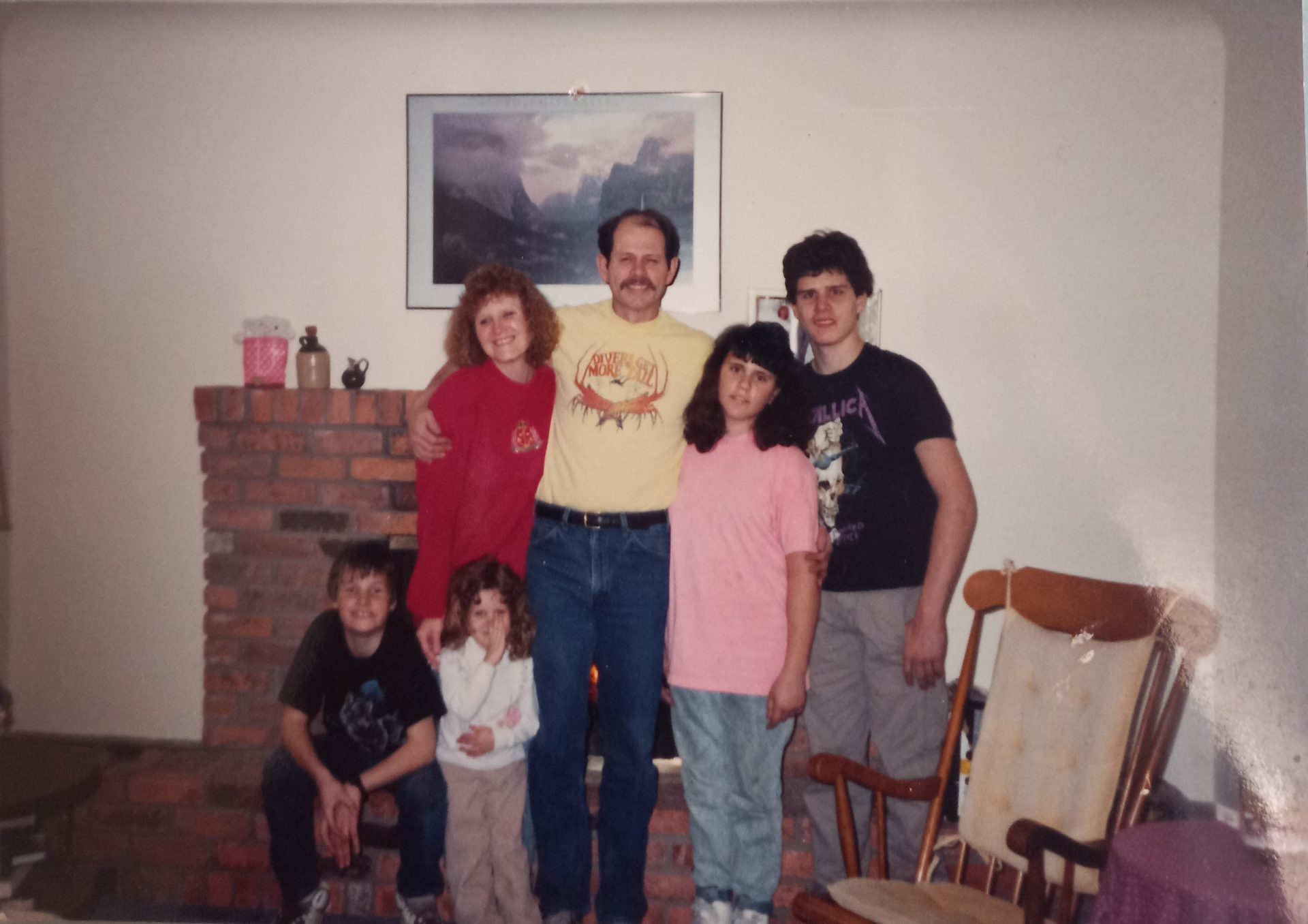 The Family gathering at George Willard's House.