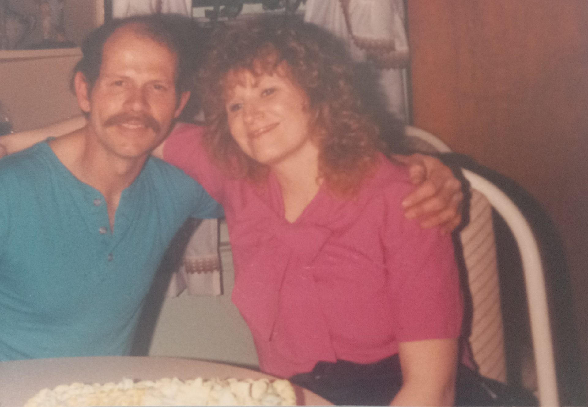 In case you haven't noticed, I am posting a lot of pictures for those who can't attend the Celebration  of Life for Don in Florida.  <br />
Here we are when we dated but not too long after we were married. 