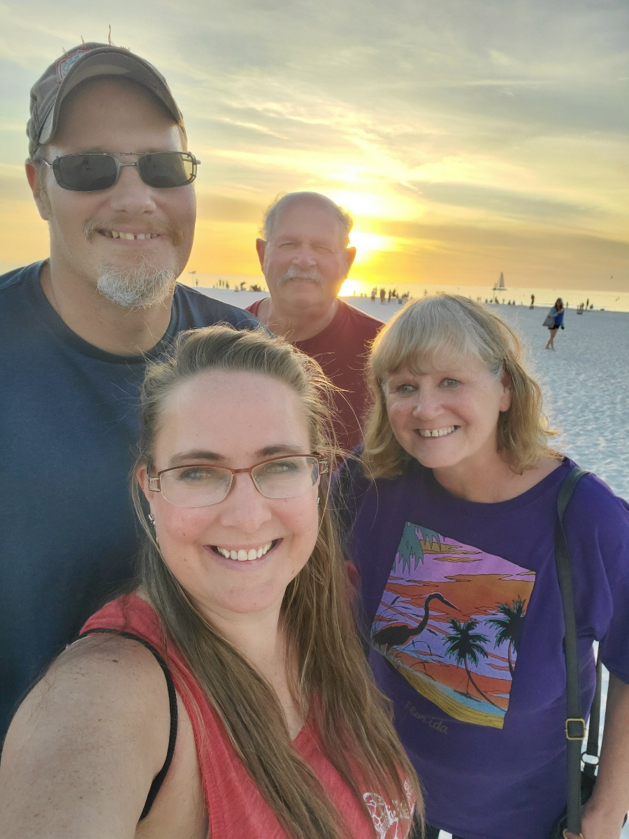 Clearwater Beach with Larry &  Joy
