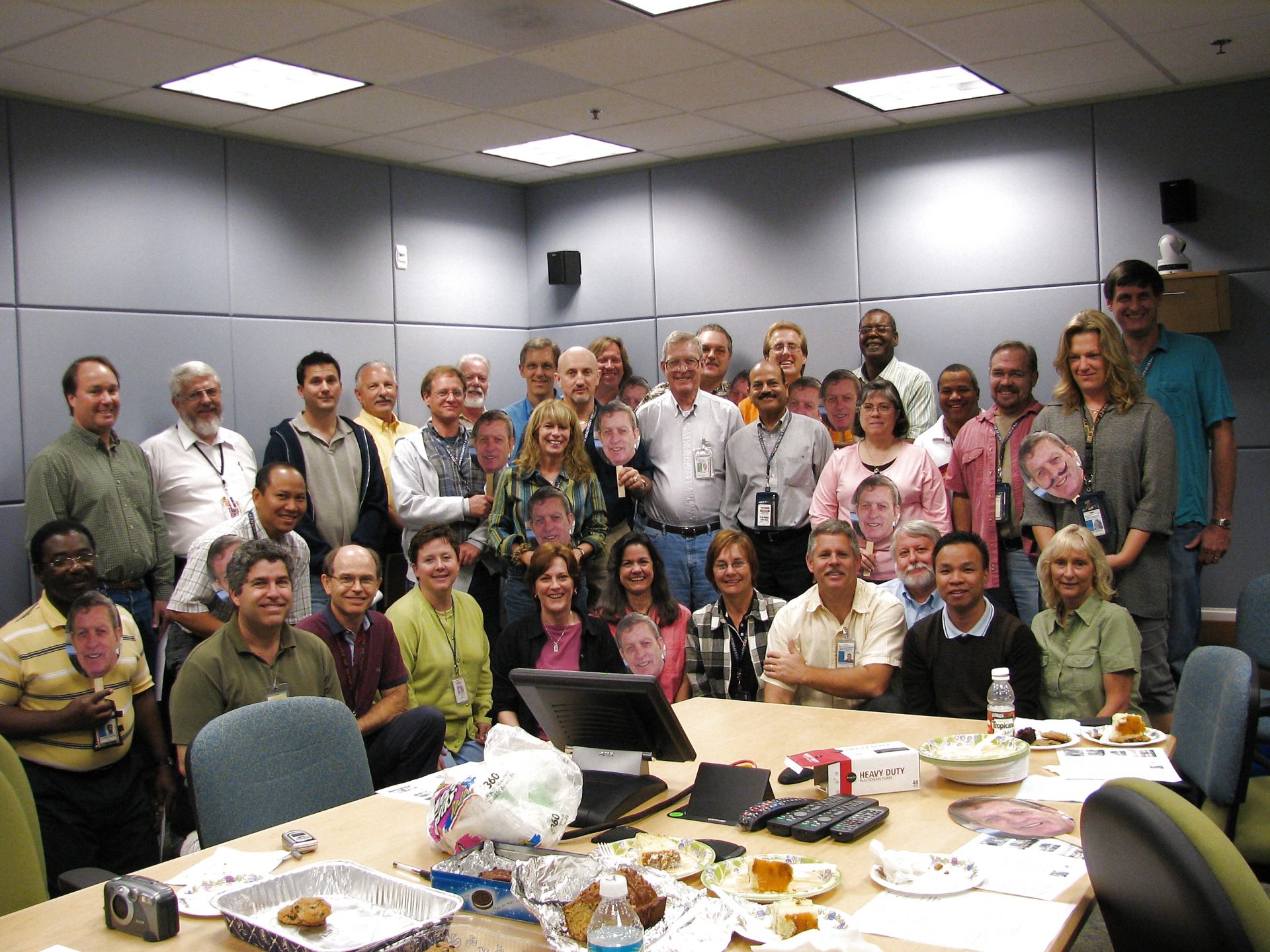 Chris with the United Space Alliance Design group in 2006.