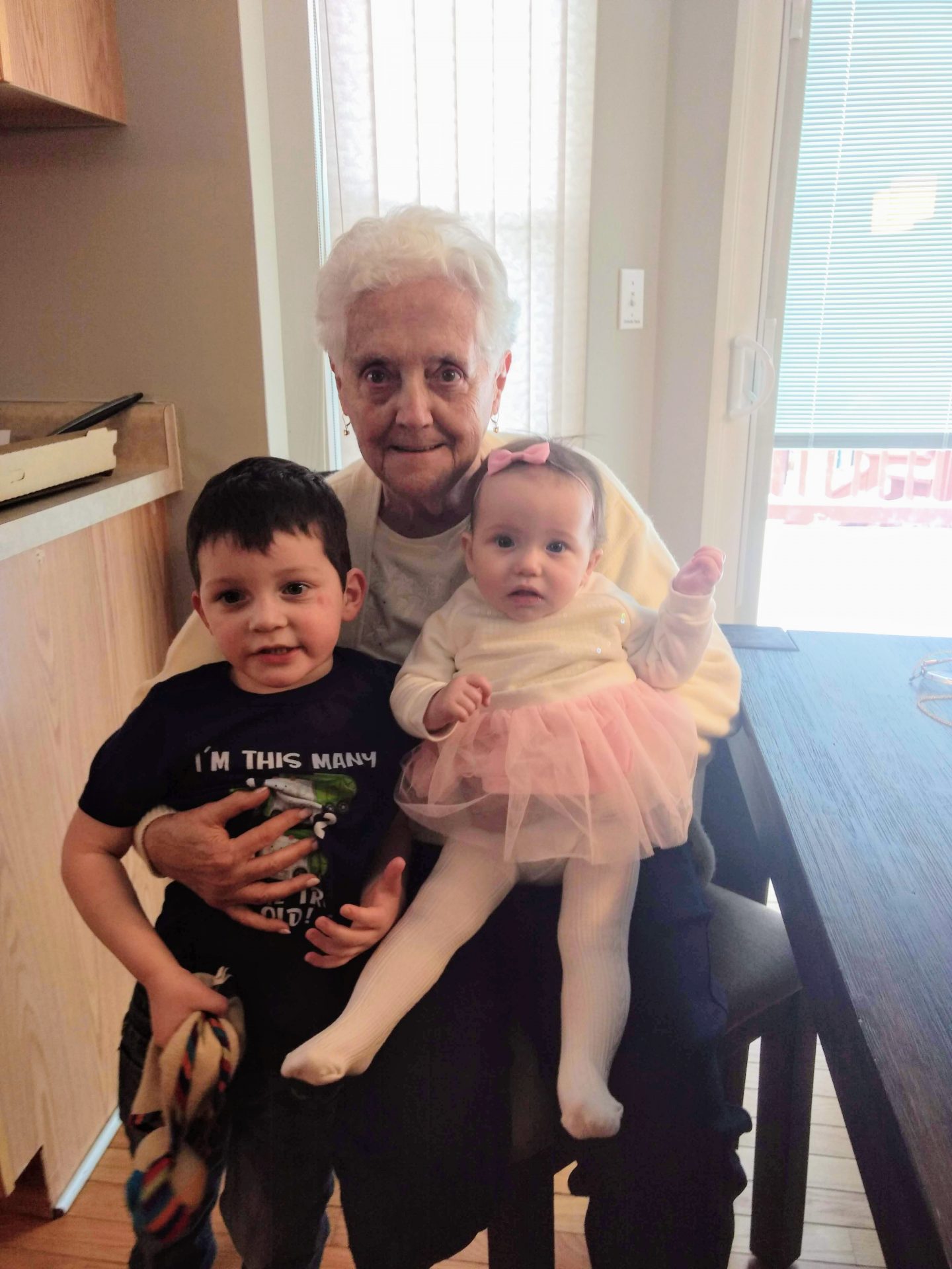 Grandma with Knox and Sawyer