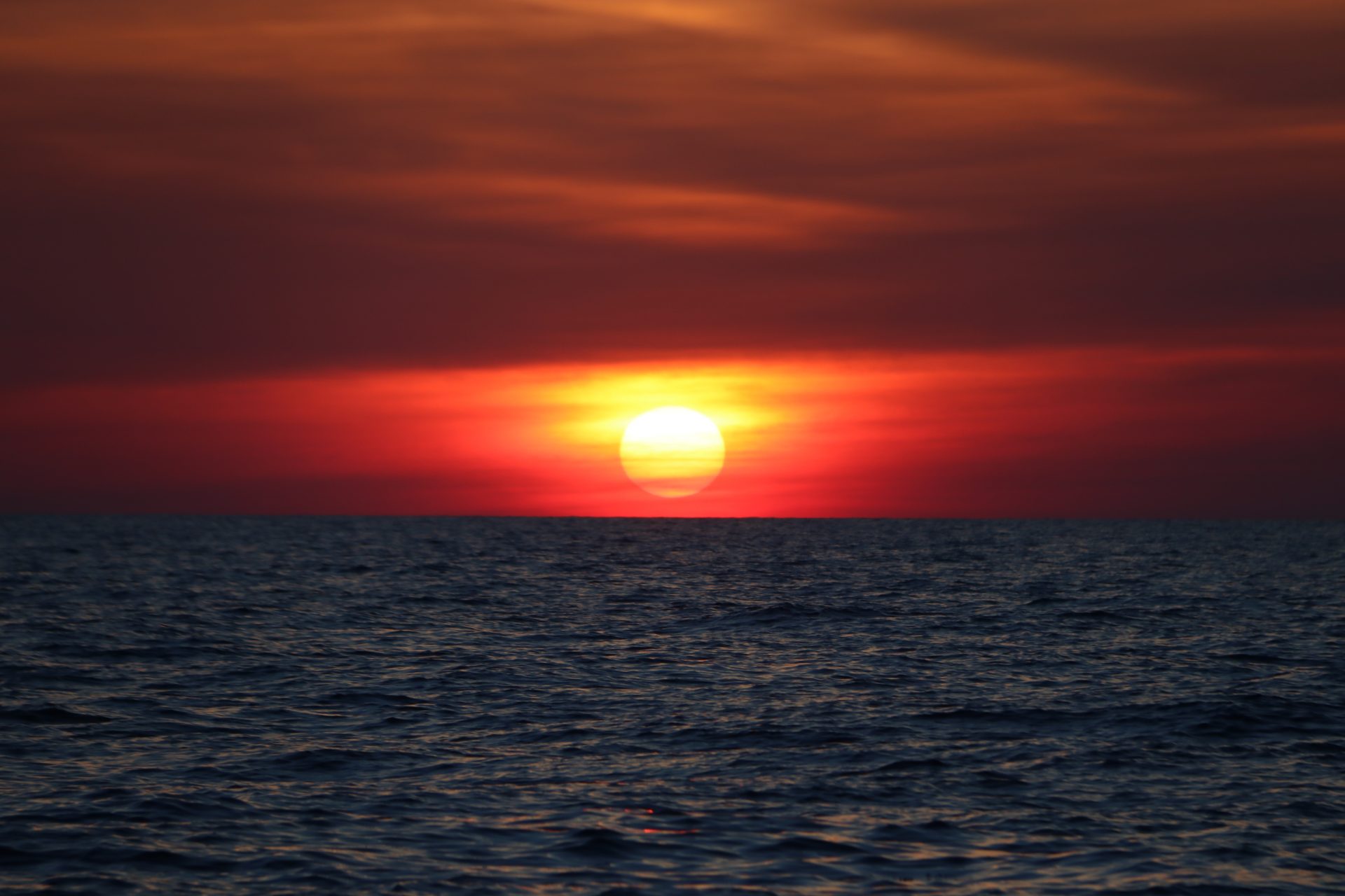 On the water with Jonathan in Bahamas enjoying spectacular sunset.