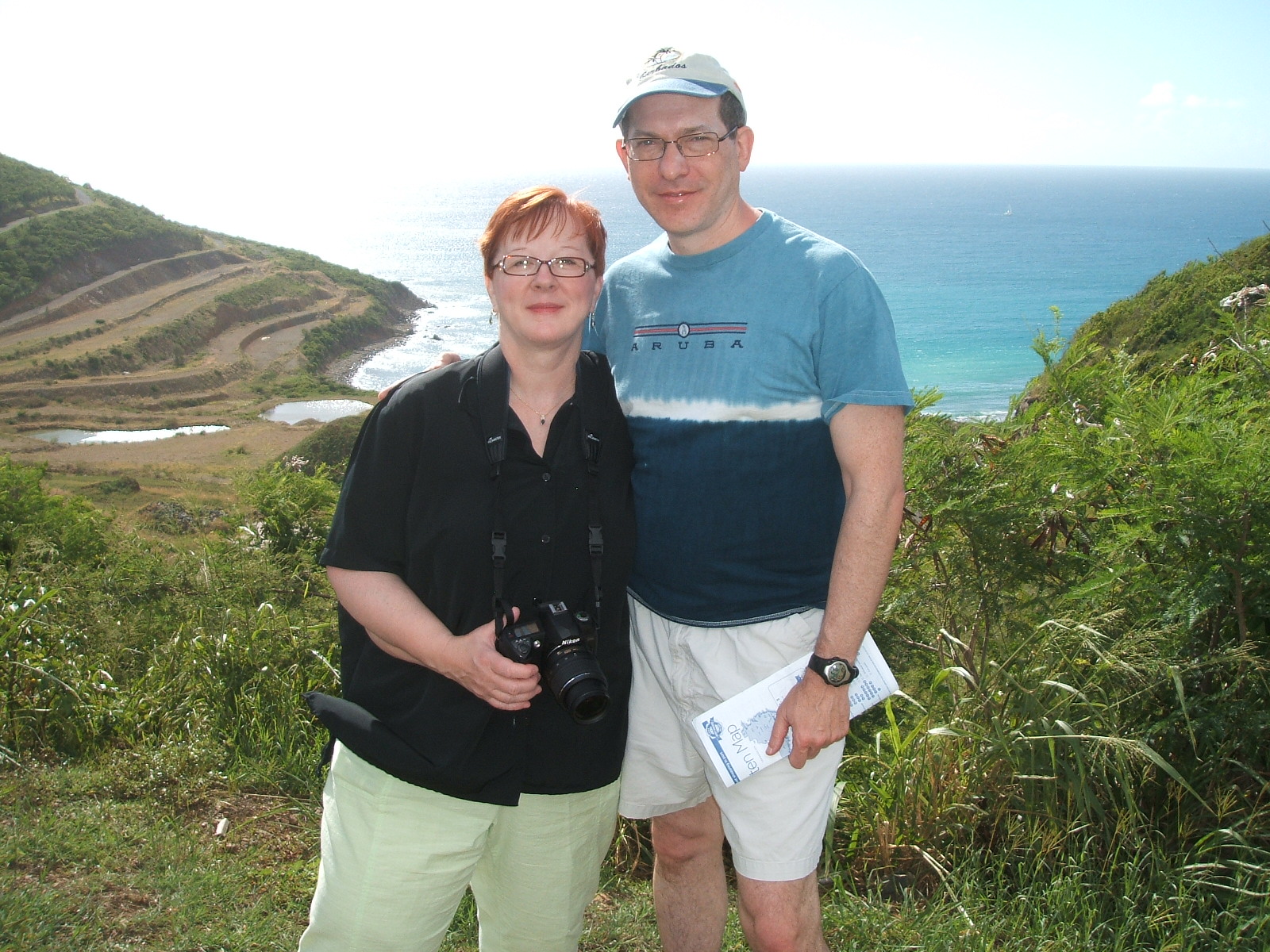 Kathy and Dan in the Bahamas