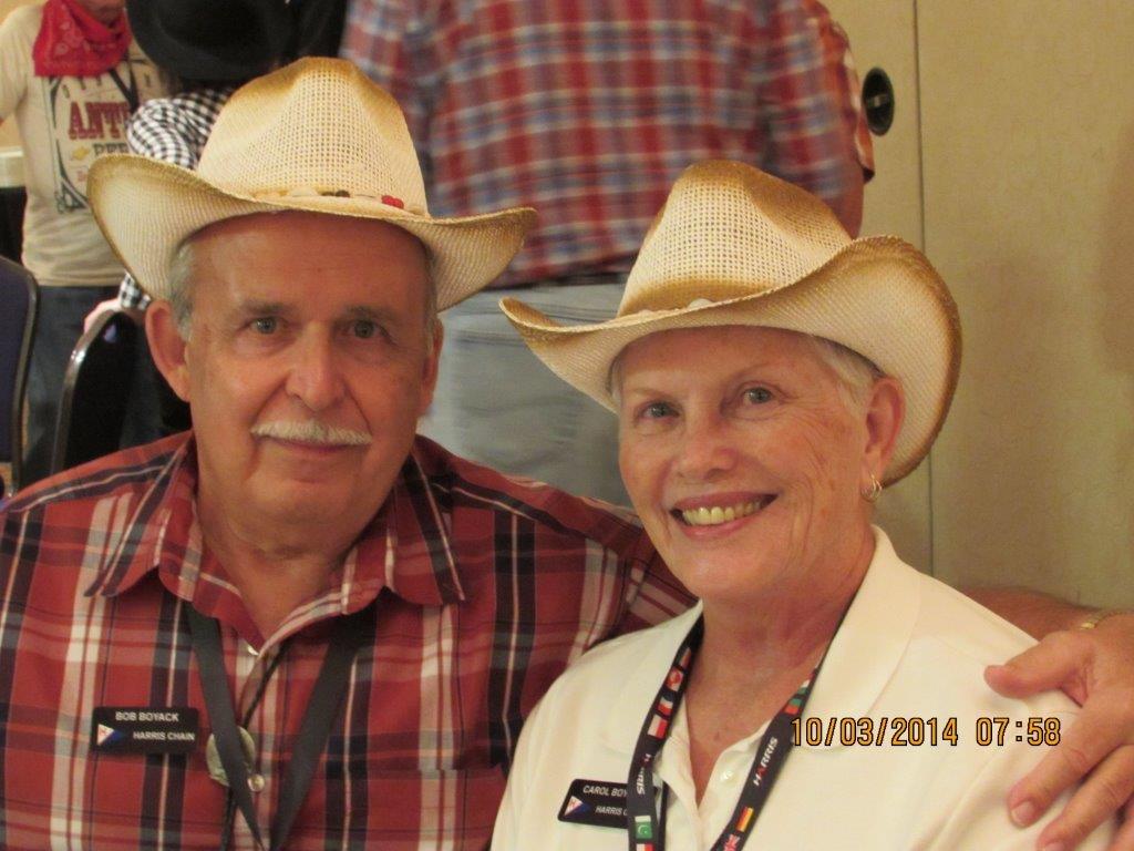 Taken at one of our many Power Squadron functions in 2014   Bob and Carol were cherished friends.