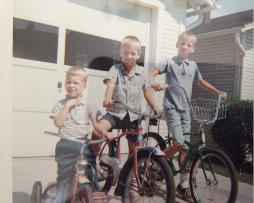 Gary is the middle child.  He once rode all the way to Strasburg OH with his high school friends.