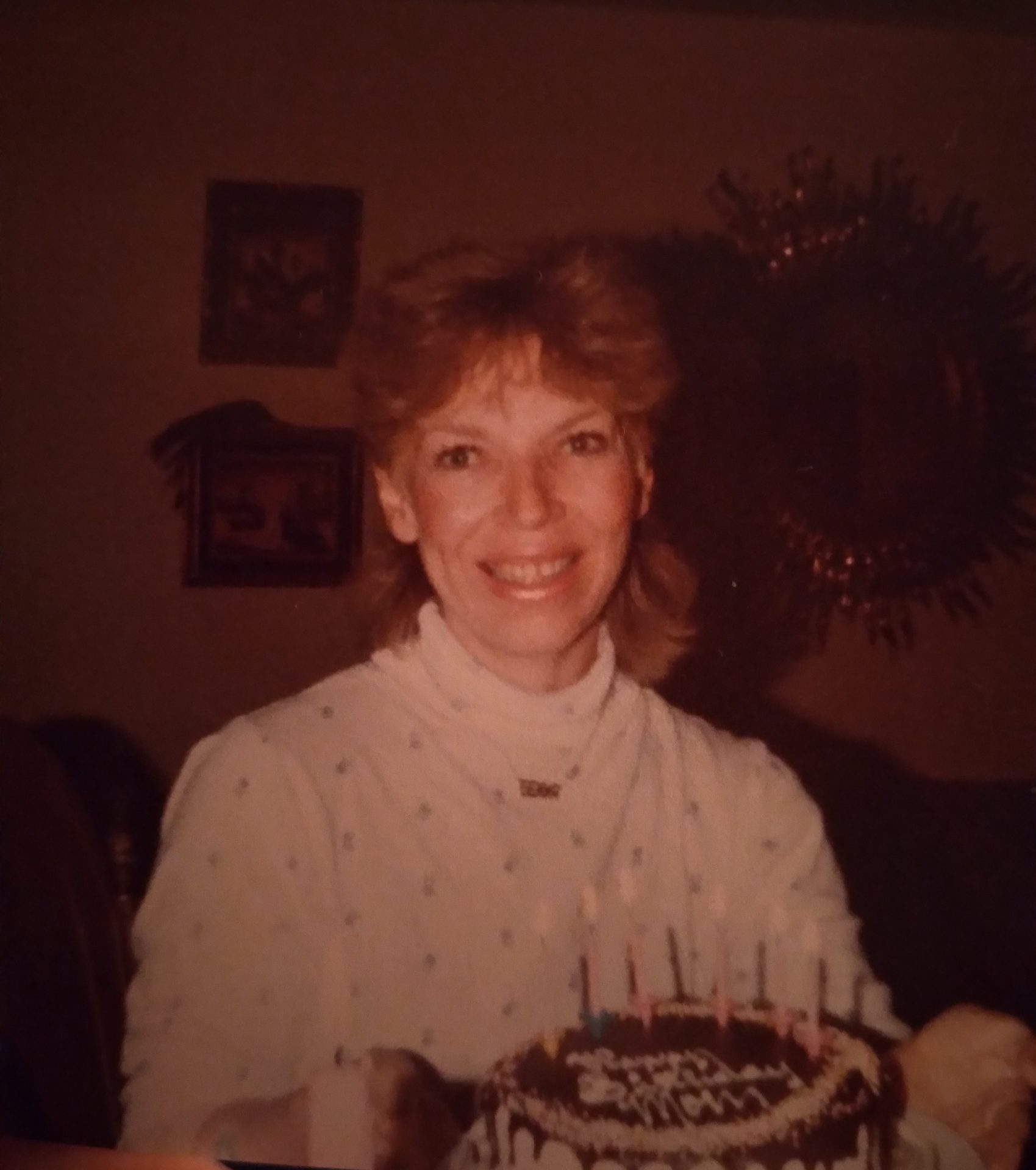 Mom looking so pretty on her Birthday, Love you Mom, Miss you
