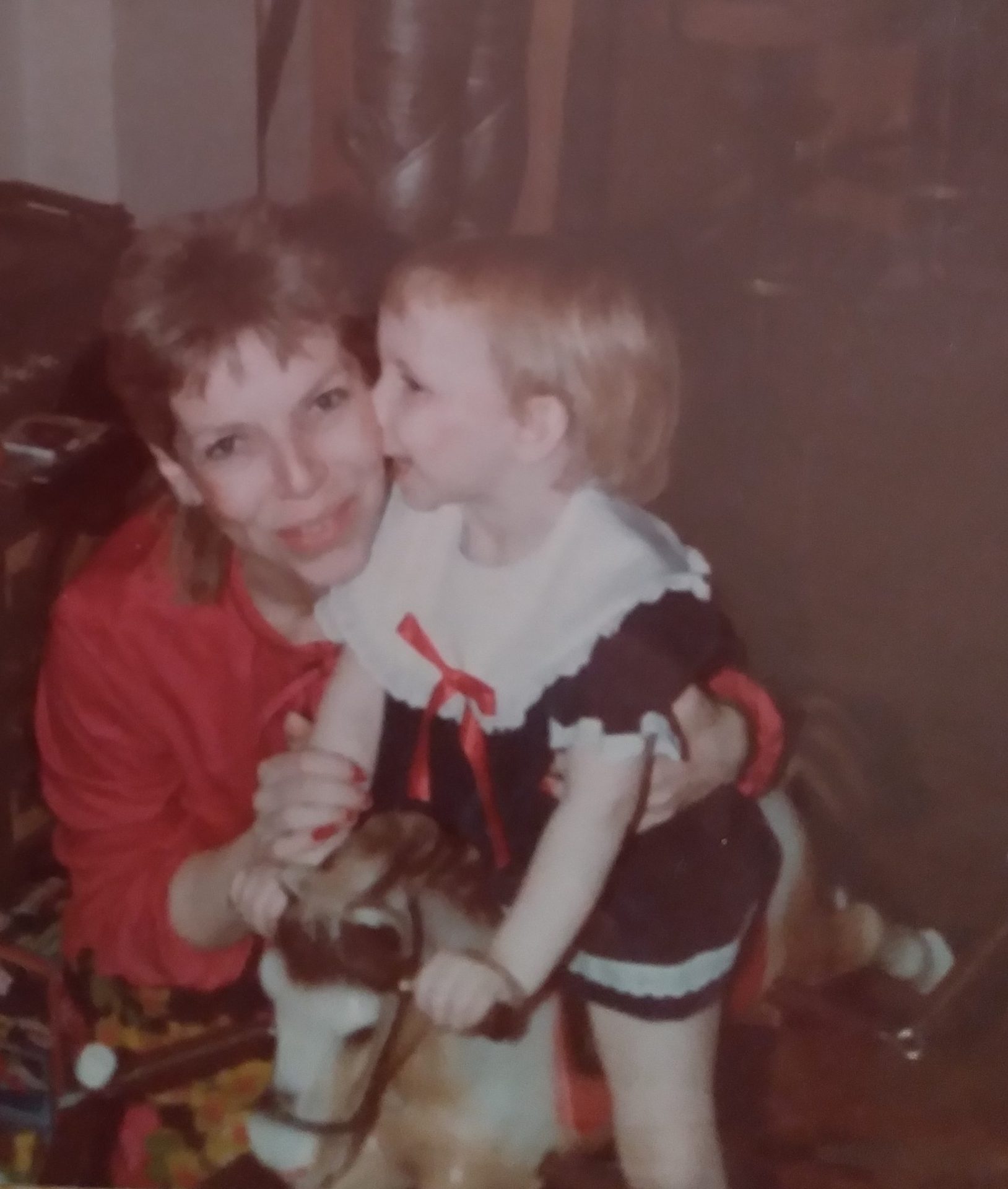 Best Mom in the World , Christmas 83...Love you mom!