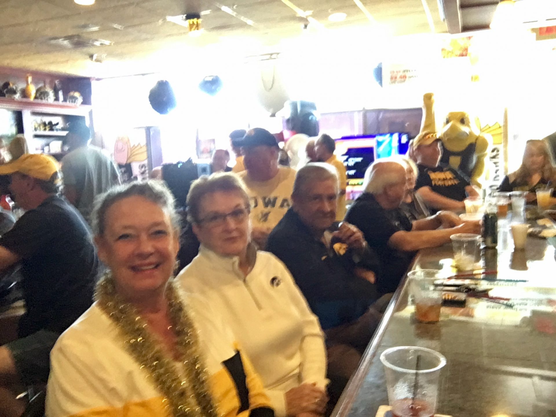 Front Row Hawkeye game